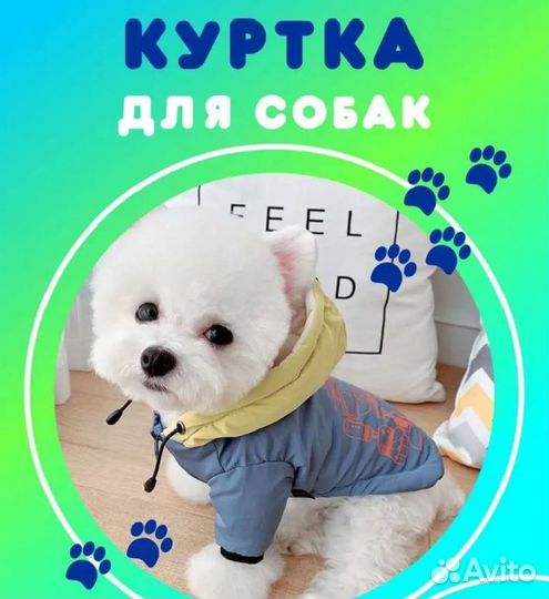 Куртка для собак мелких пород