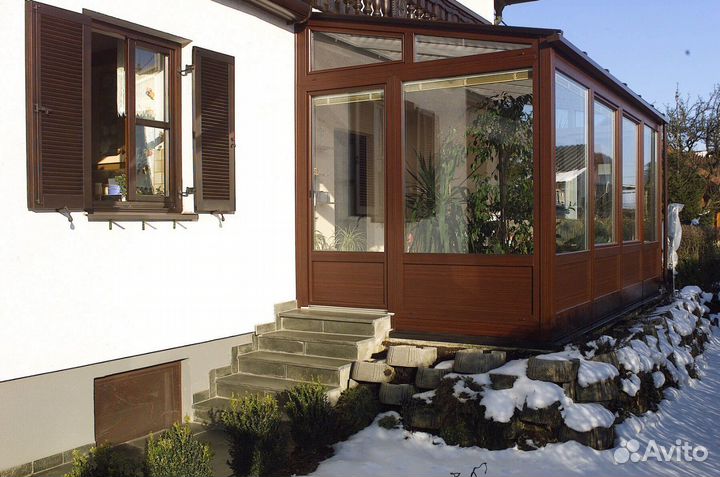 Установка окон / остекление террасы