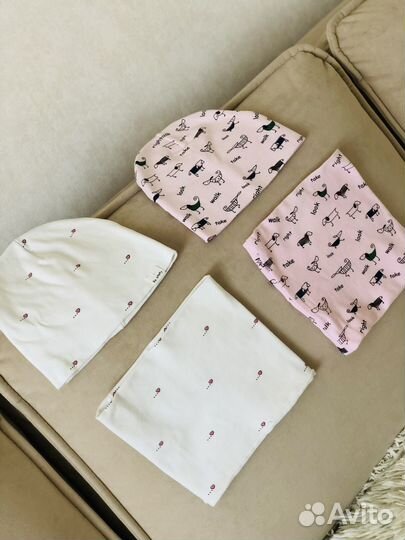 Шапка и снуд для девочки