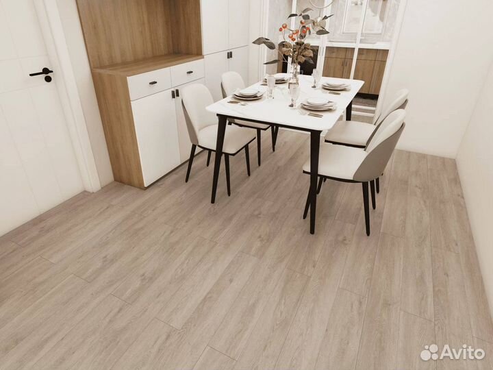 SPC Ламинат Icon Floor Black 4/43 4V BL-26 Дуб Бальман 1220x151