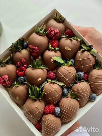 Клубника в бельгийском шоколаде