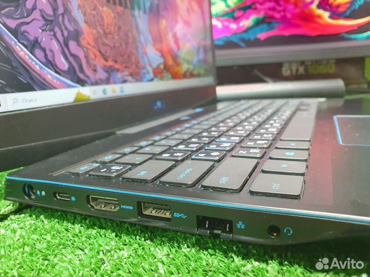 Новый игровой ноутбук dell на i5 и gtx 1650