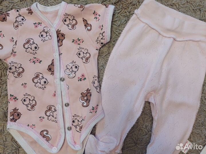 Детская одежда для новорожденных от 0 до 5мес