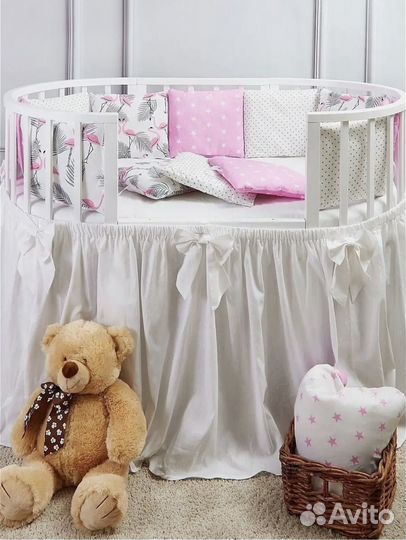 Бортики в кроватку новые