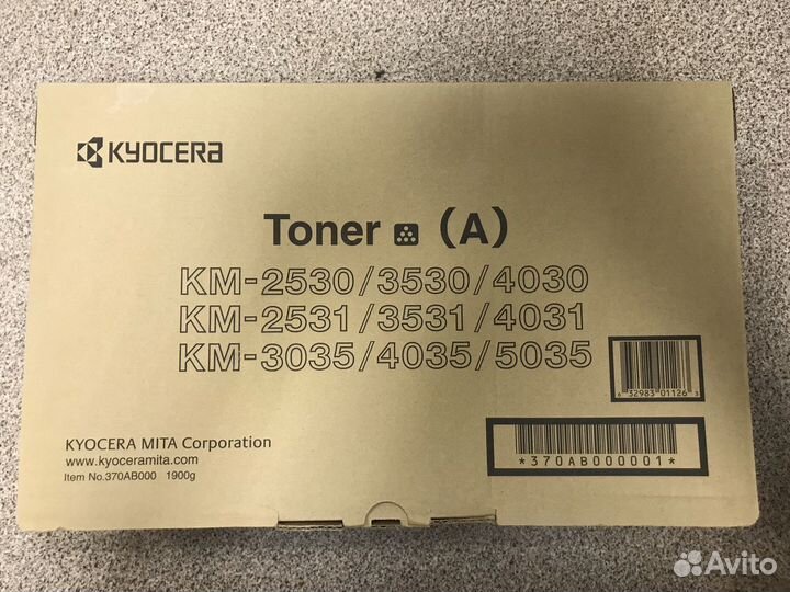 Kyocera Toner KM-2530/3530/4030 370AB000