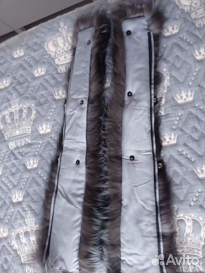 Воротник чернобурка 2 шт