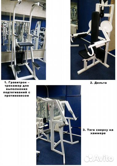 Комплекс силовых тренажеров