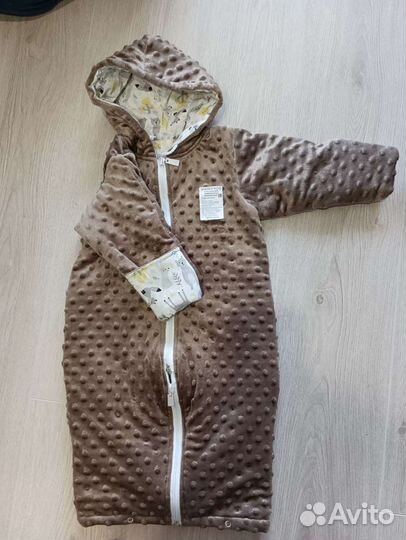 Комбинезон-конверт 2в1,74 р-р, детская одежда