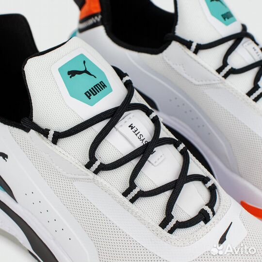 Puma RS-fast unmarked White Orange