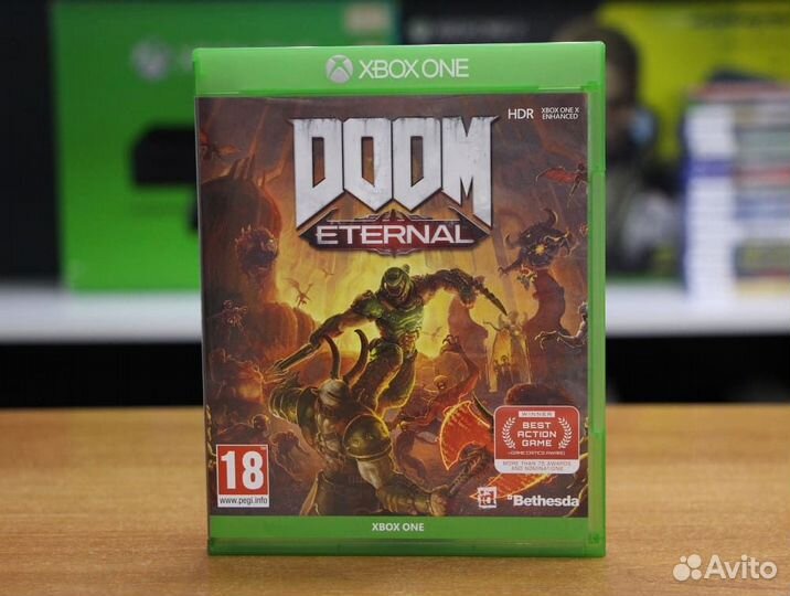 Игра Doom eternal (xbox)