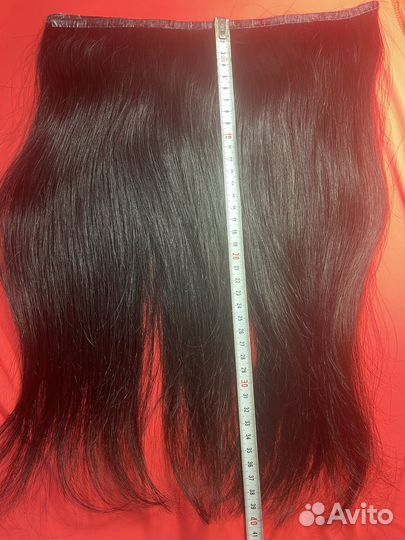 Натуральные волосы на ленте