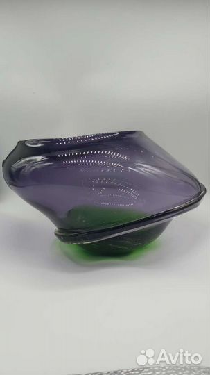 Ваза напольная из муранского стекла