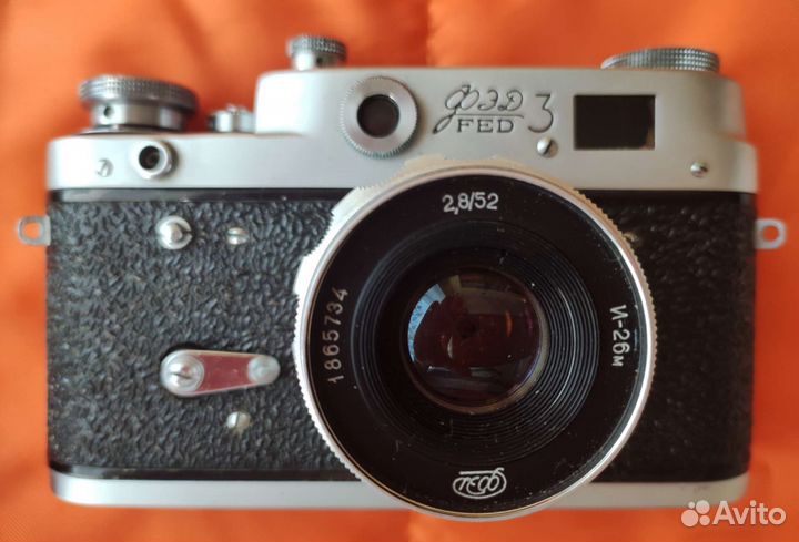 Плёночный фотоаппарат Фэд 3