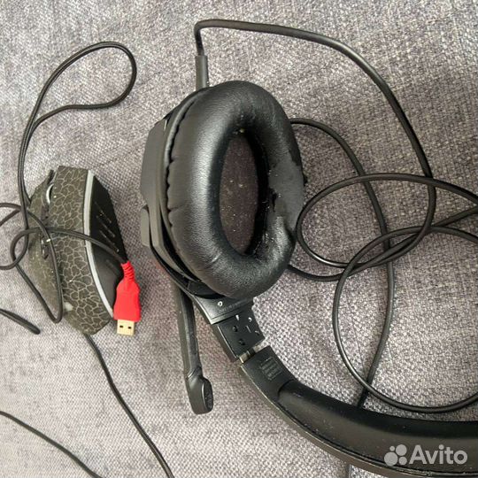 Наушники hyperx cloud stinger и мышь Bloody