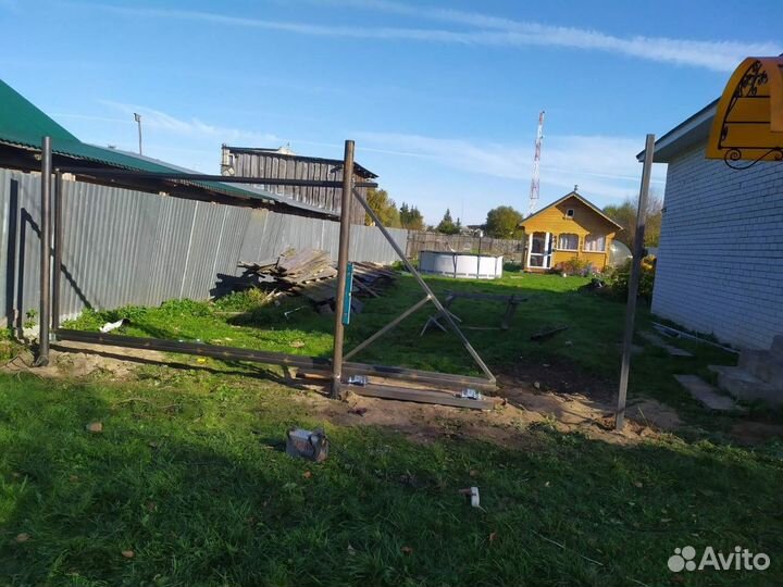 Откатные, распашные ворота под ключ