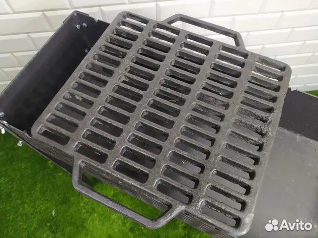 Чугунная решетка гриль