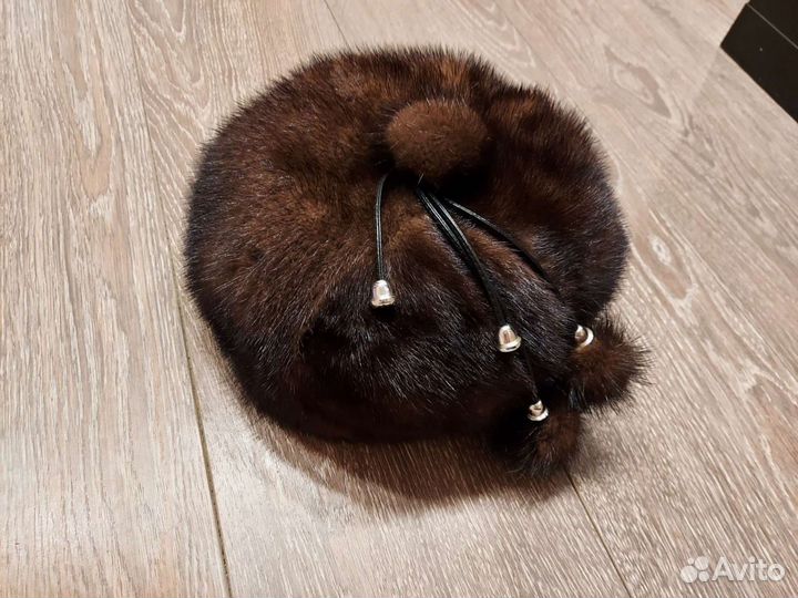 Шапка норковая женская б у