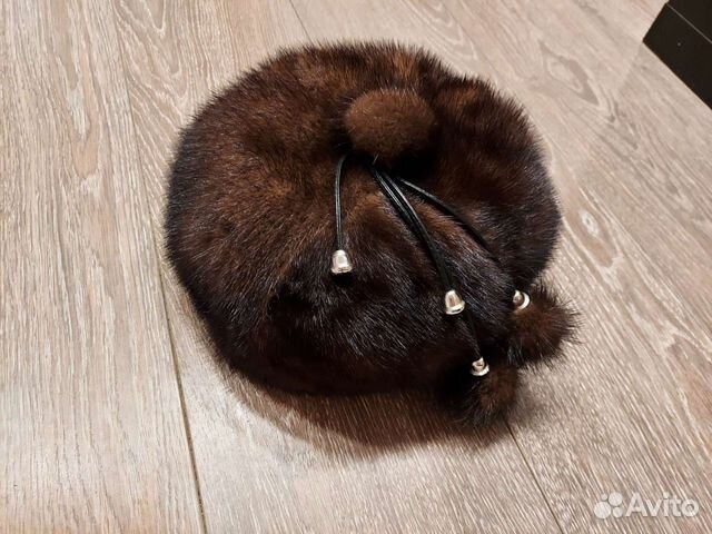 Шапка норковая женская б у