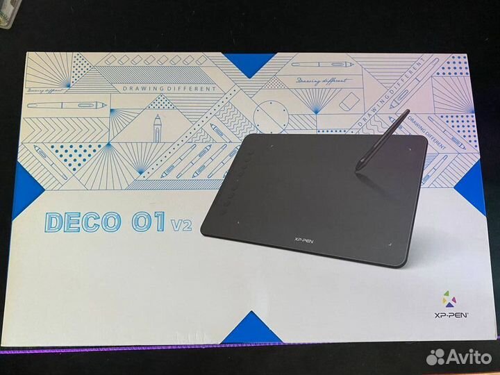 Графический планшет xp pen deco 01 v2