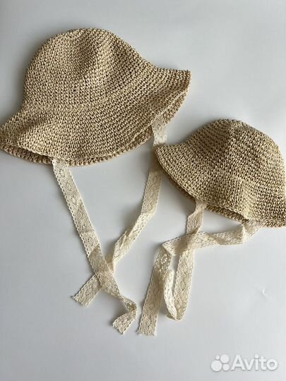Соломенная шляпа женская