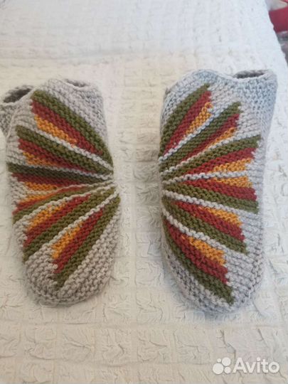 Следки, носки вязаные ручной работы