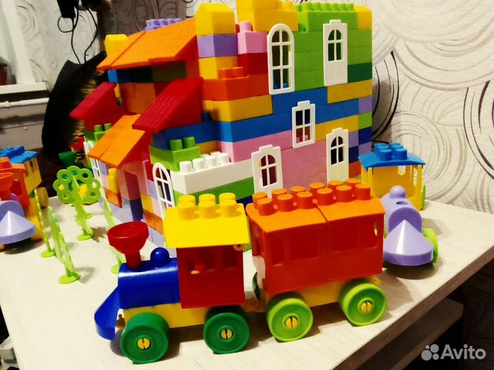 Конструктор детский, макси, Полесье, 270 элементов