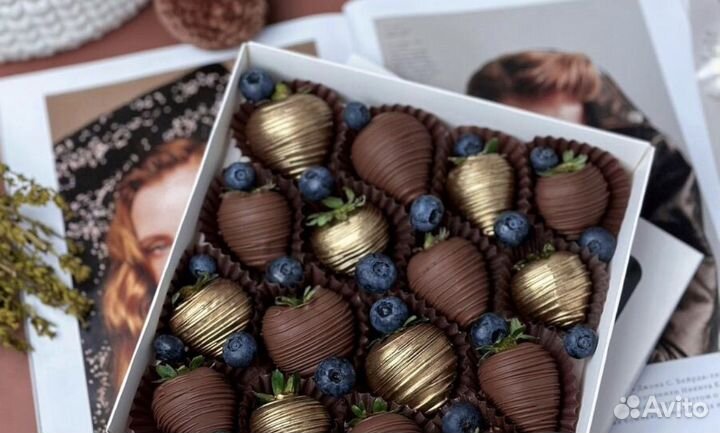 Клубника в бельгийском шоколаде