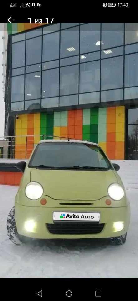Daewoo Matiz: фото владельца