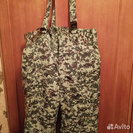 Камуфляж зимний форменный