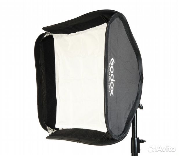 Софтбокс Godox sfgv5050, 50х50 см, с сотами и адап
