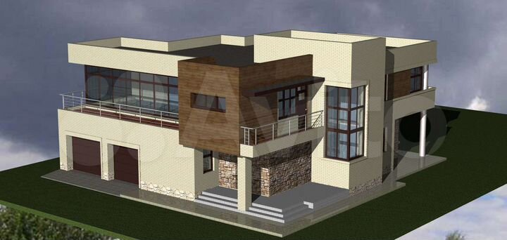 Коттедж 315 м² на участке 11,5 сот.