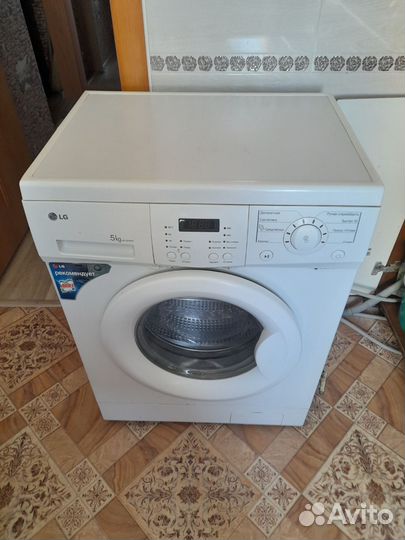 Стиральная машина бу lg 5 кг