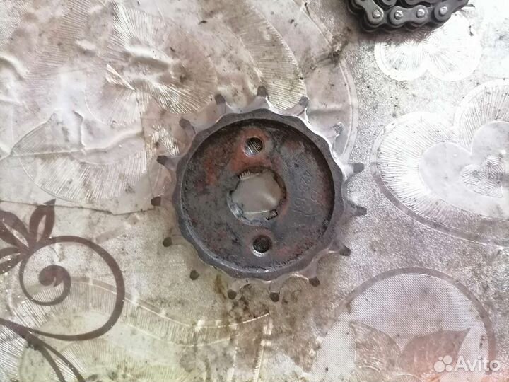 Звезда на питбайк