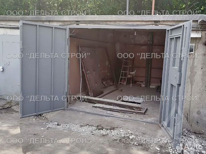 Ворота распашные двустворчатые 2040х2540мм