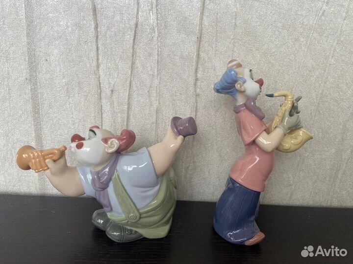 Фарфоровые статуэтки, Nao by Lladro, Клоуны