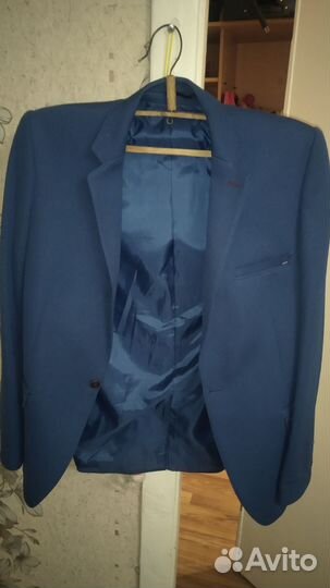 Пиджак синий мужской 54 размер