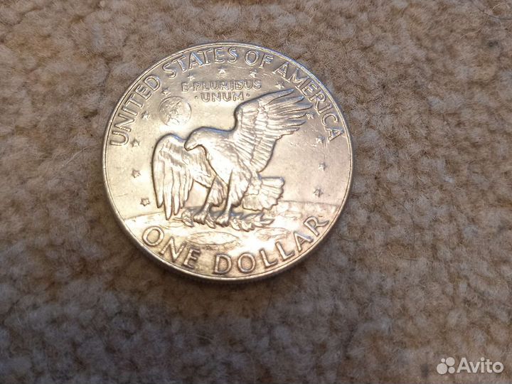 1 доллар США Эйзенхауэр 1974 D