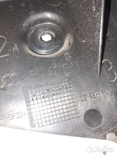 Кронштейн заднего бампера audi a3 8p