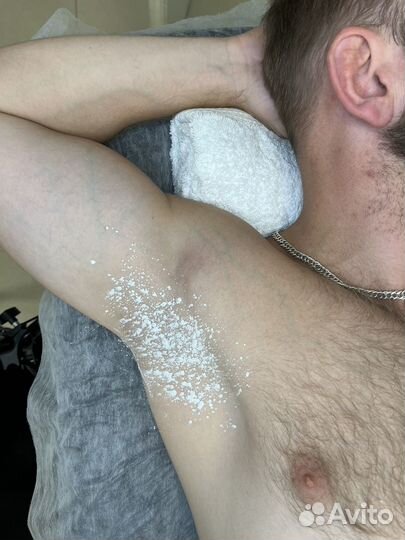 Мужское бикини глубокое депиляция