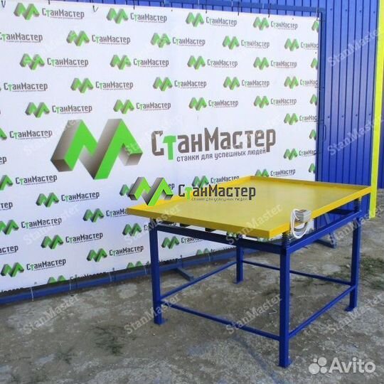 Вибростол для тротуарной плитки