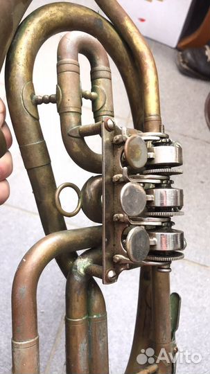 Валторна №248 латунь медь Ленинград