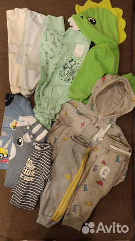Вещи на мальчика 12 мес