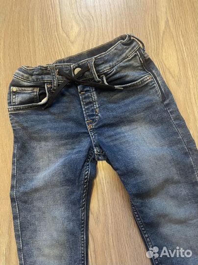 Джинсы HM 104-110 как новые