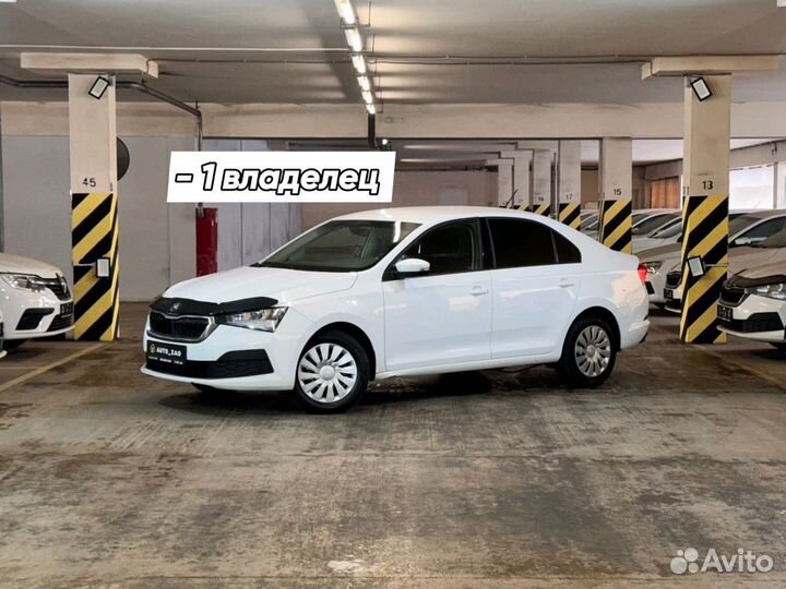 Skoda Rapid 1.6 AT, 2022, 100 245 км