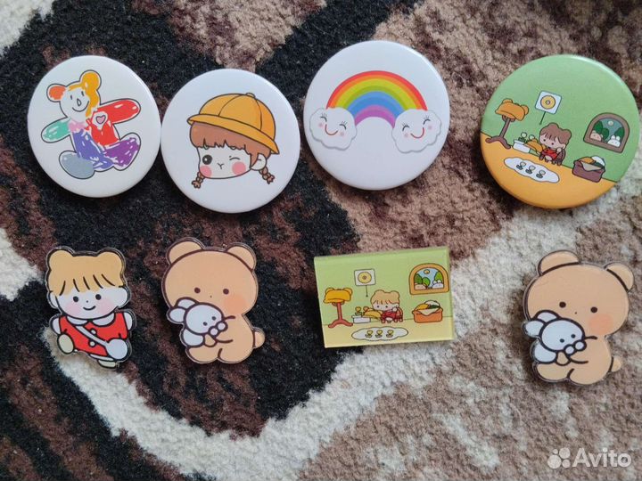 Значки новые милые