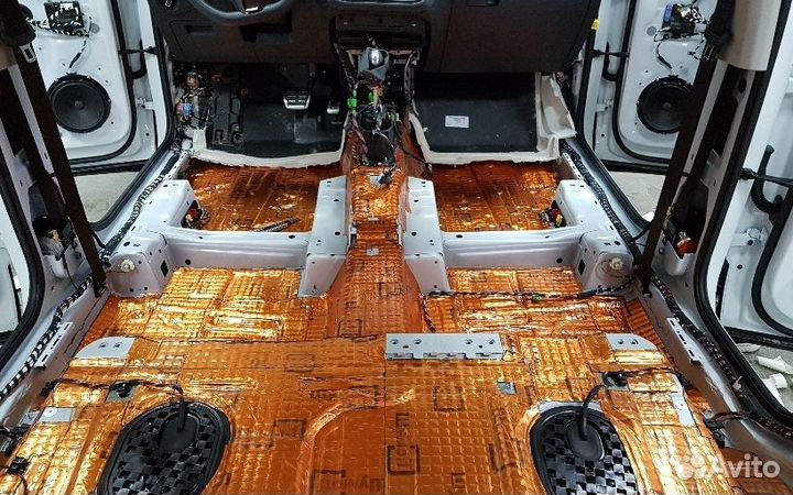 Виброизоляция для авто. Шумофф М3