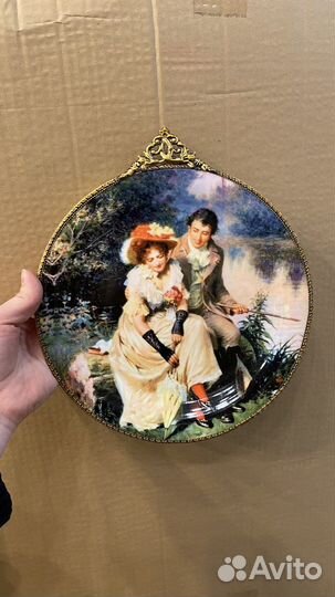 Тарелка декоративная на стену