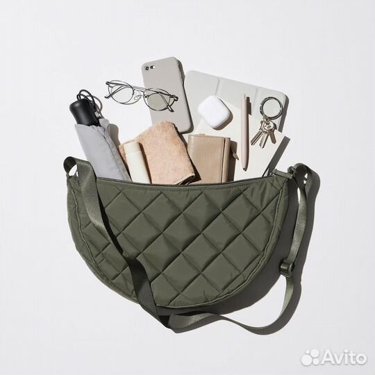 Сумка стеганая Uniqlo