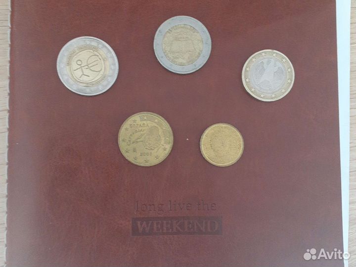 Монеты 7,6 евро