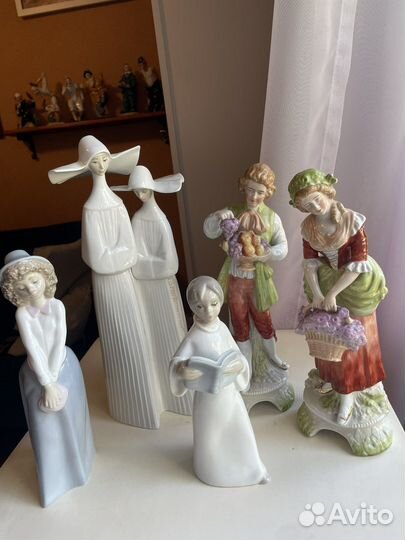 Статуэтки Lladro, Nao. Испания, Германия